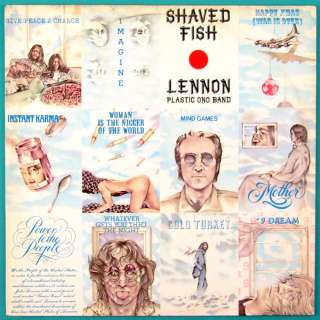 LP JOHN LENNON SHAVED FISH ROCK PSYCH BEATLES 75 BRAZIL  