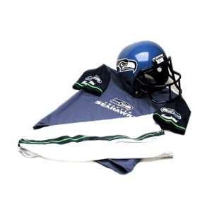 Seattle Seahawks Youth NFL Team Helmet and Uniform Set by 