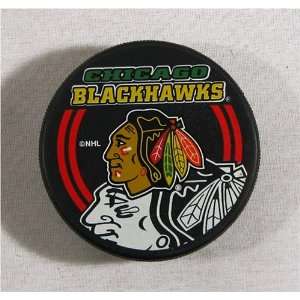    Chicago Blackhawks Team Logo Hockey Puck