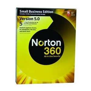  SYMANTEC CORP, SYMA Norton 360 5.0 5 User W Ret CD 