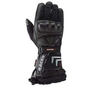  Racer Novus Gloves   Medium/Black Automotive