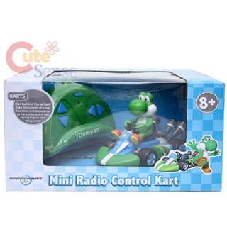   Mario Kart Wii Yoshi Mini Radio Control Kart Remote Contol Car  