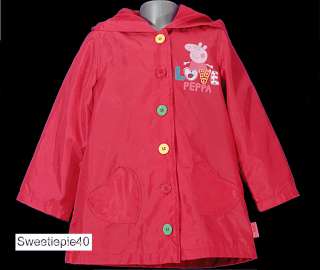 STUNNING PEPPA PIG RAINCOAT (4 5 YRS) IMMACULATE CONDITION**  