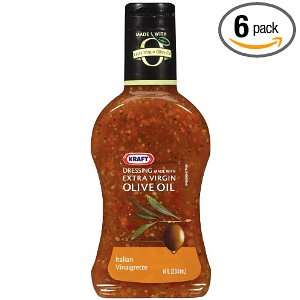   Vinegrette with Extra Virgin Olive Oil, 14 Ounce Bottles (Pack of 6