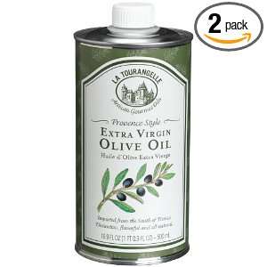   Provence Style Extra Virgin Olive Oil, 16.9 Ounce Tins (Pack of 2
