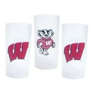   Badgers NCAA Tumbler Drinkware Set (3 Pack)