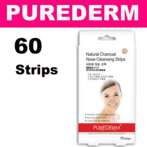 Purederm Pore NOSE Strips BLackheads Removal 6 box 60  