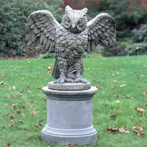   Stone Pedestal For Urns and Statues Verde, Verde Patio, Lawn & Garden