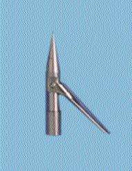 AB Biller 6mm Single Wing Rockpoint Plated Speargun Tip  