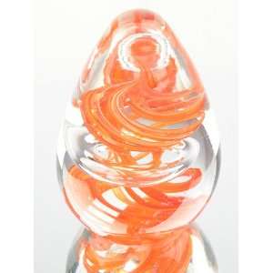     Red Flame Holded by Powerful Ring Paperweight Furniture & Decor