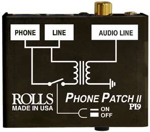 Rolls PI9 PI 9 Phone Patch II Telephone interface NEW  