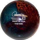 16 lb # Columbia White Dot Red/Orange/Grn Bowling Ball