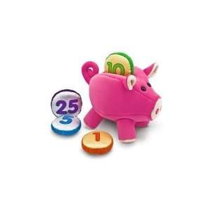 Piggy Bank Plush Toy Piggybank Play Set