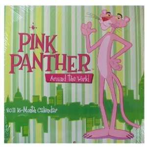   2011 Pink Panther Calendar   Pink Panther Wall Calendar Toys & Games