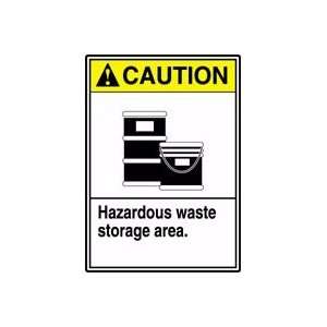   STORAGE AREA (W/GRAPHIC) 14 x 10 Dura Plastic Sign