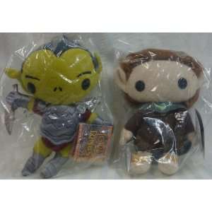    Funko Lord of the Rings Frodo and Orc Plushies set 