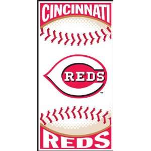 Cincinnati Reds 30in x 60in Centerfield Beach Towel Collection  