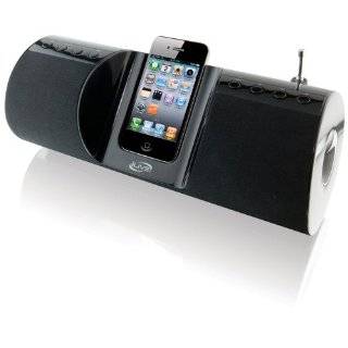 iLive iBP291B  Portable App Enhanced Boombox FM Radio with Dock for 