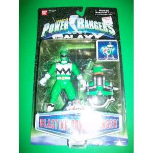  Power Rangers Lost Galaxy Green Blasting Ranger Action 