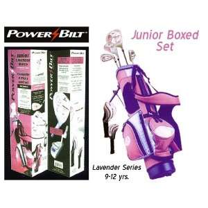  PowerBilt Lavender Girls Junior Golf Set (9   12) (HandRH 