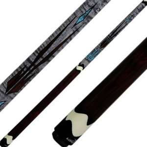 17oz   Longoni Carom Cue The Prince Gray with Pro E69 Maple Shaft 
