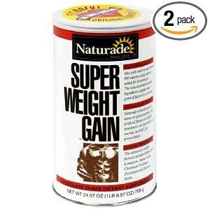 Naturade Super Weight Gain, Dietary Supplement, Chocolate Shake, 24.97 