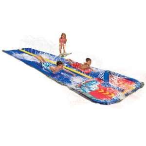  Cars Racing Water Slide with 2 Body Boards Toys & Games