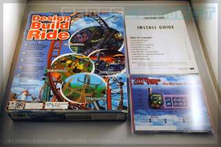 Sim Theme Park Gold Edition Complete IN BIG BOX Rare  