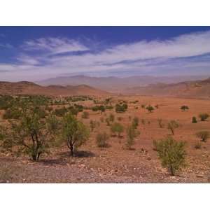 Desert Landscape Near Tafraoute, Morocco, North Africa, Africa 