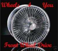 20 FWD Wire Wheels  Front Wheel Drive Rims spoke NEW  