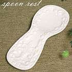 Cream SPOON REST by Drake Design NIB