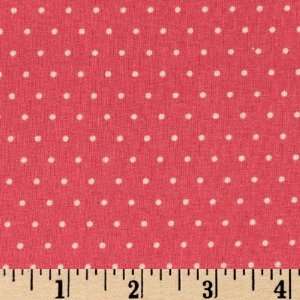   Mother Goose Polka Dots Pink Fabric By The Yard Arts, Crafts & Sewing