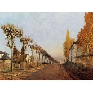  Oil Painting Chemin de la Machine, Louveciennes Alfred 