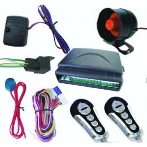  2 Remotes one way Car Security Alarm System Universal 