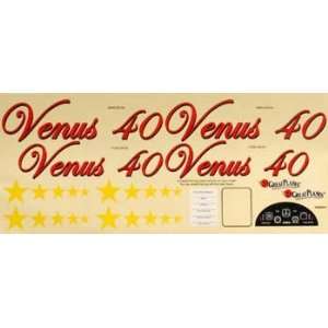  Decal Set Venus 40 ARF Toys & Games
