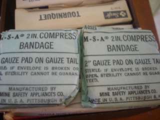   Original Supplies Davis Emergency Equipment First Aid Kit Pat. 1924