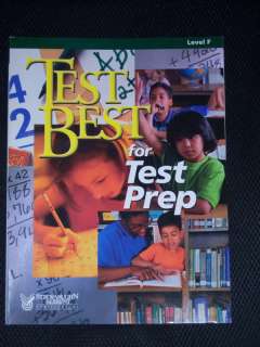 Test Best for Test Prep Math English Reading 6th grade 0817258299 