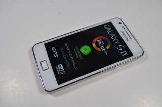 NEW SAMSUNG i9100 GALAXY S II WHITE UNLOCKED 16GB GSM 8MP GPS WIFI 