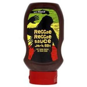 Reggae Reggae Jerk Barbeque Sauce Squeezy 490g  Grocery 