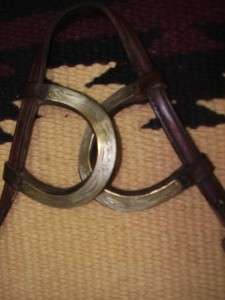 Used Billy Cook Western Show 2 ear bridle SLIESTER Bit Horse Tack GOOD 