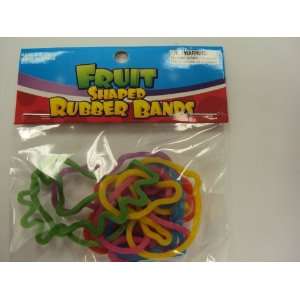  Fruit Shaped Rubber Bands Rubba Bandz Band Wristband (12 