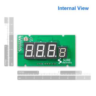 Auto Car Meter Thermometer Digital Blue LED DS18B20 Out  