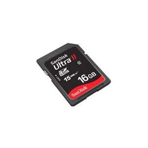  SanDisk 16GB Ultra II Secure Digital High Capacity (SDHC 