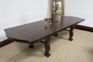 Lexington Woolrich Rustic Trestle Dining Table set  