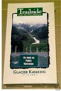 GLACIER KAYAKING IN ALASKA Folding Kayak VHS Video NEW 760894204532 