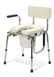 Guardian Padded Drop Arm Commode Seat Chair G98204  