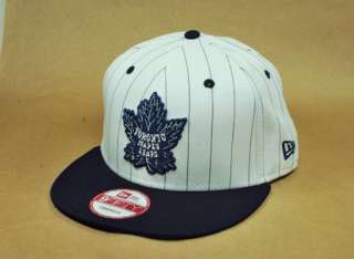 NEW ERA 9Fifty NHL Toronto Maple Leafs Bitd Snapback Hat Cap White 