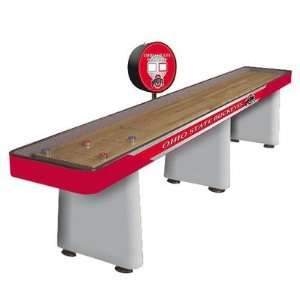 Ohio State University Shuffleboard Table Table Size 12 Shuffleboard 