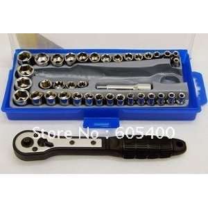   38 ratchet spanner tool set household socket wrench