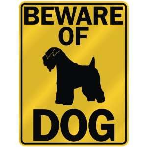  BEWARE OF  SOFT COATED WHEATEN TERRIER  PARKING SIGN DOG 